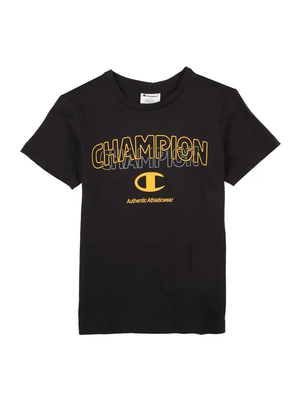 Champion Authentic Athletic Apparel Champion Authentic Athletic Apparel Majica  siva / narančasta / crna