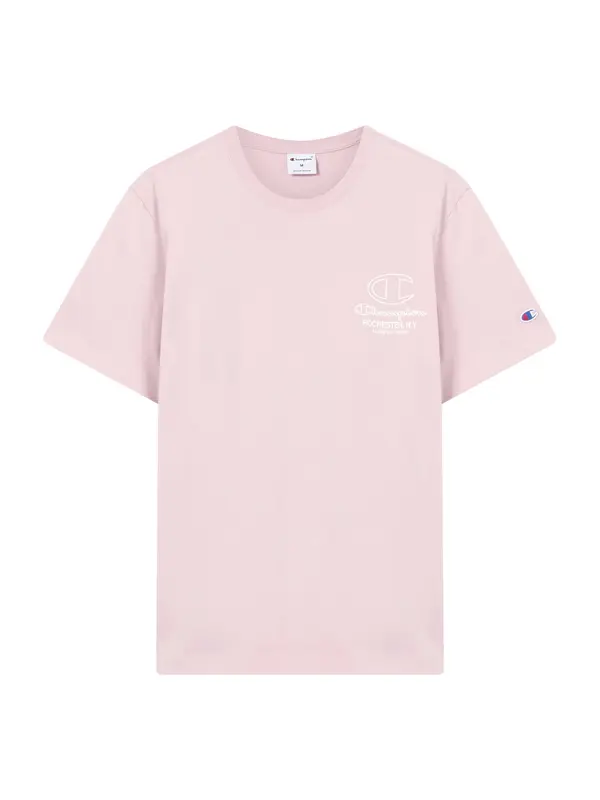 Champion Authentic Athletic Apparel Champion Authentic Athletic Apparel Majica  smeđa / pastelno roza / bijela