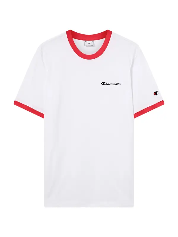 Champion Authentic Athletic Apparel Champion Authentic Athletic Apparel Majica  svijetlocrvena / bijela