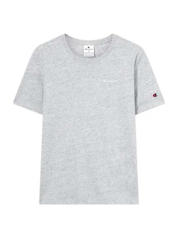 Champion Authentic Athletic Apparel Champion Authentic Athletic Apparel Majica  svijetlosiva / bijela