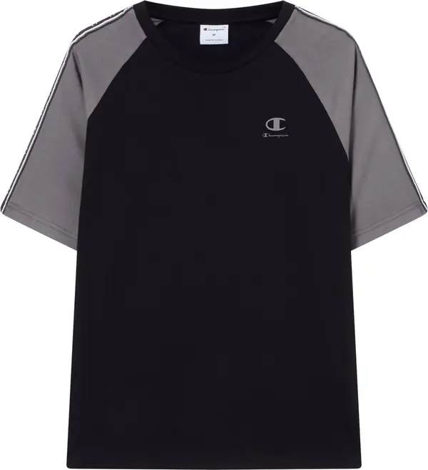 Champion Authentic Athletic Apparel Champion Authentic Athletic Apparel Majica  tamo siva / crna / bijela