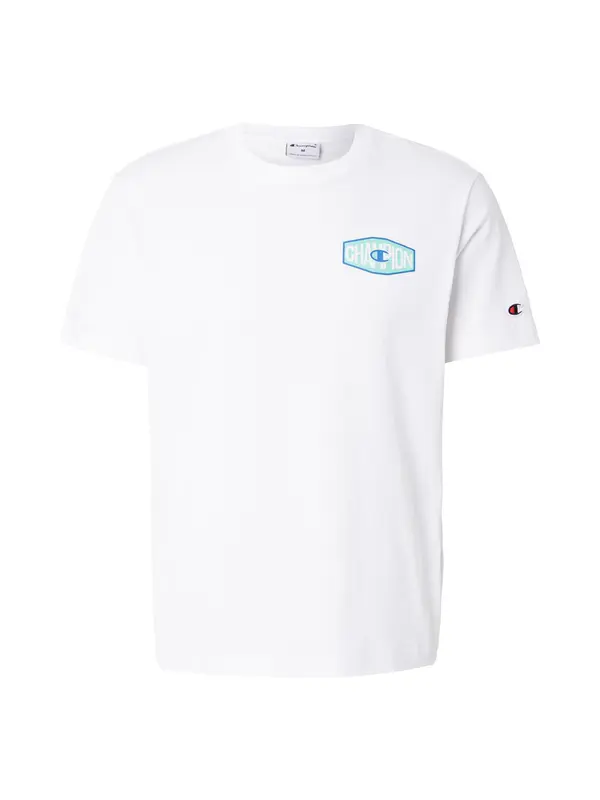 Champion Authentic Athletic Apparel Champion Authentic Athletic Apparel Majica  tirkiz / kraljevsko plava / bijela