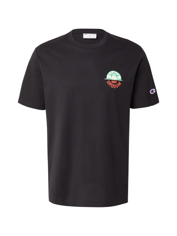 Champion Authentic Athletic Apparel Champion Authentic Athletic Apparel Majica  travnato zelena / svijetlo crvena / crna / bijela