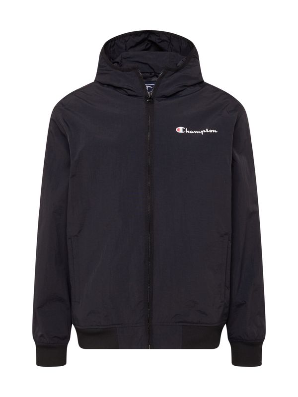 Champion Authentic Athletic Apparel Champion Authentic Athletic Apparel Prijelazna jakna  crvena / crna / bijela