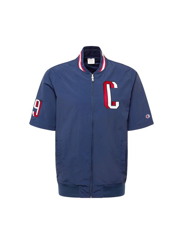 Champion Authentic Athletic Apparel Champion Authentic Athletic Apparel Prijelazna jakna  plava / krvavo crvena / bijela