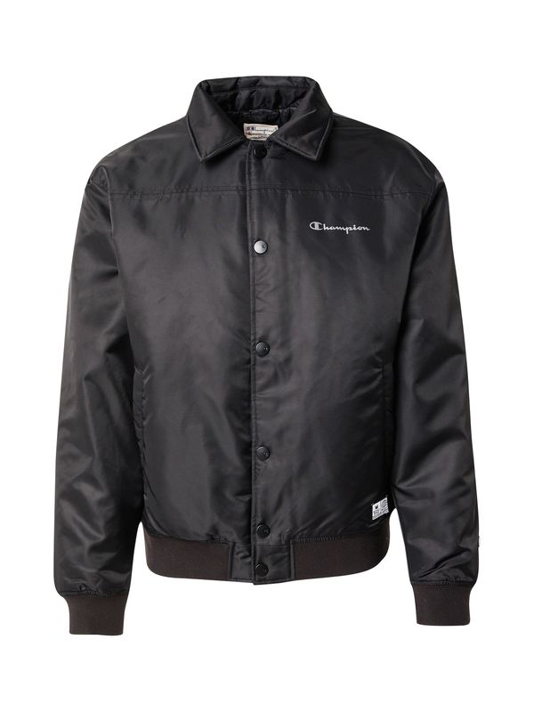 Champion Authentic Athletic Apparel Champion Authentic Athletic Apparel Prijelazna jakna  svijetlosiva / crna