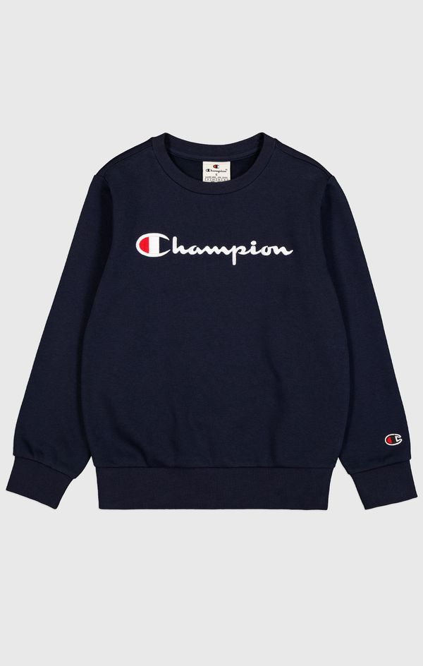Champion Authentic Athletic Apparel Champion Authentic Athletic Apparel Sweater majica  crna / bijela