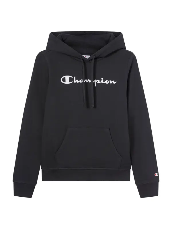 Champion Authentic Athletic Apparel Champion Authentic Athletic Apparel Sweater majica  crna / bijela