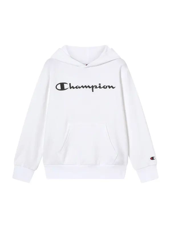 Champion Authentic Athletic Apparel Champion Authentic Athletic Apparel Sweater majica  crna / bijela