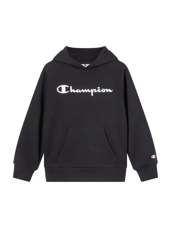 Champion Authentic Athletic Apparel Champion Authentic Athletic Apparel Sweater majica  crna / bijela