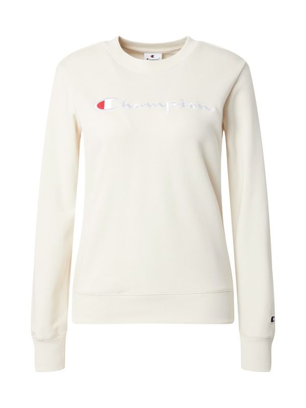 Champion Authentic Athletic Apparel Champion Authentic Athletic Apparel Sweater majica  crvena / bijela / bijela