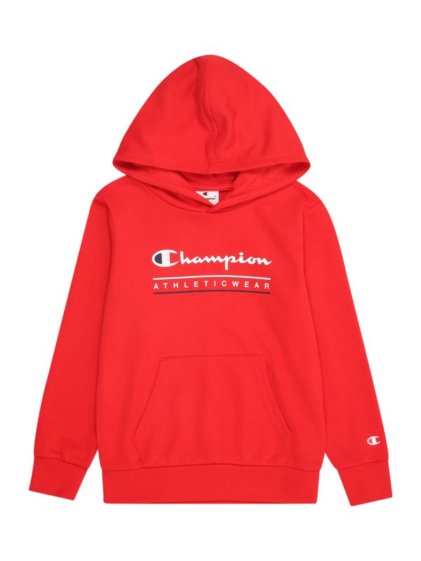 Champion Authentic Athletic Apparel Champion Authentic Athletic Apparel Sweater majica  crvena / crna / bijela