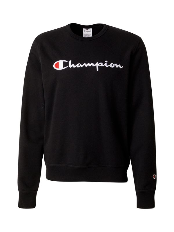 Champion Authentic Athletic Apparel Champion Authentic Athletic Apparel Sweater majica  crvena / crna / bijela
