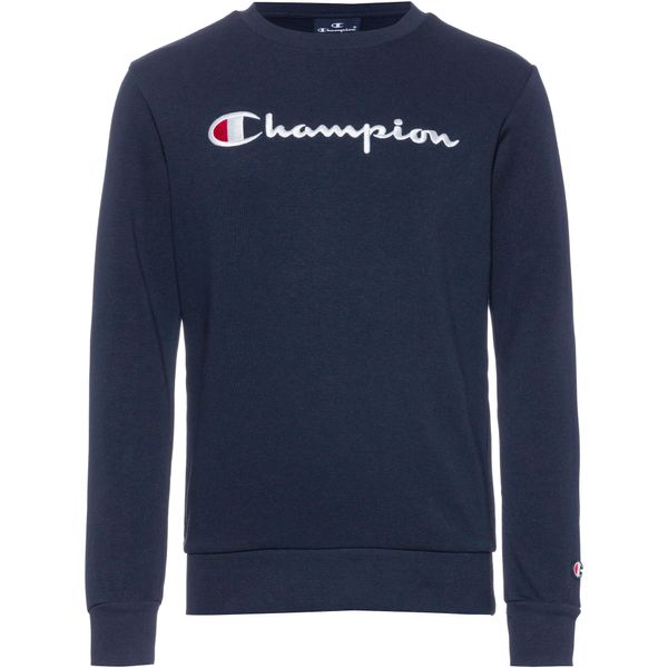 Champion Authentic Athletic Apparel Champion Authentic Athletic Apparel Sweater majica 'Legacy Icons'  mornarsko plava / crvena / bijela