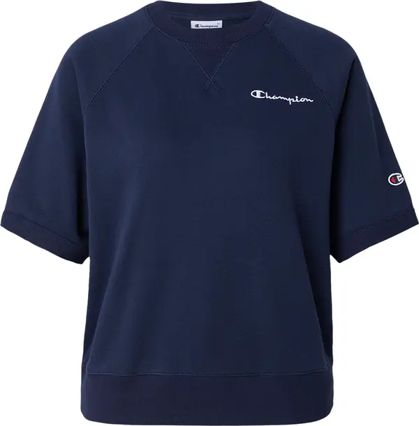 Champion Authentic Athletic Apparel Champion Authentic Athletic Apparel Sweater majica  mornarsko plava / bijela