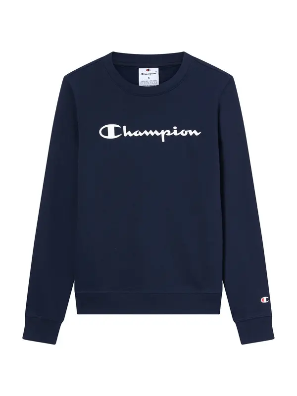 Champion Authentic Athletic Apparel Champion Authentic Athletic Apparel Sweater majica  mornarsko plava / bijela