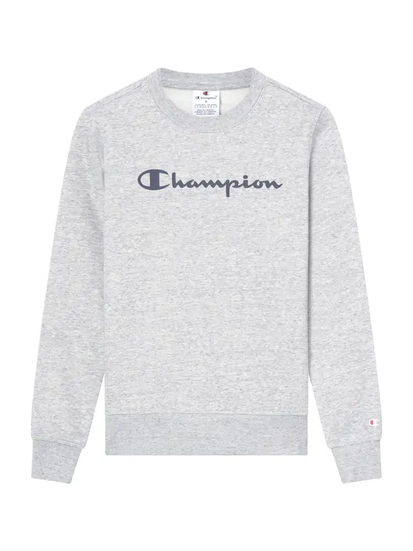 Champion Authentic Athletic Apparel Champion Authentic Athletic Apparel Sweater majica  morsko plava / siva melange