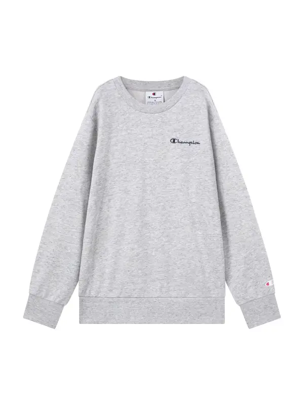 Champion Authentic Athletic Apparel Champion Authentic Athletic Apparel Sweater majica  morsko plava / siva melange
