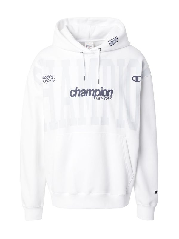 Champion Authentic Athletic Apparel Champion Authentic Athletic Apparel Sweater majica  morsko plava / svijetlosiva / bijela