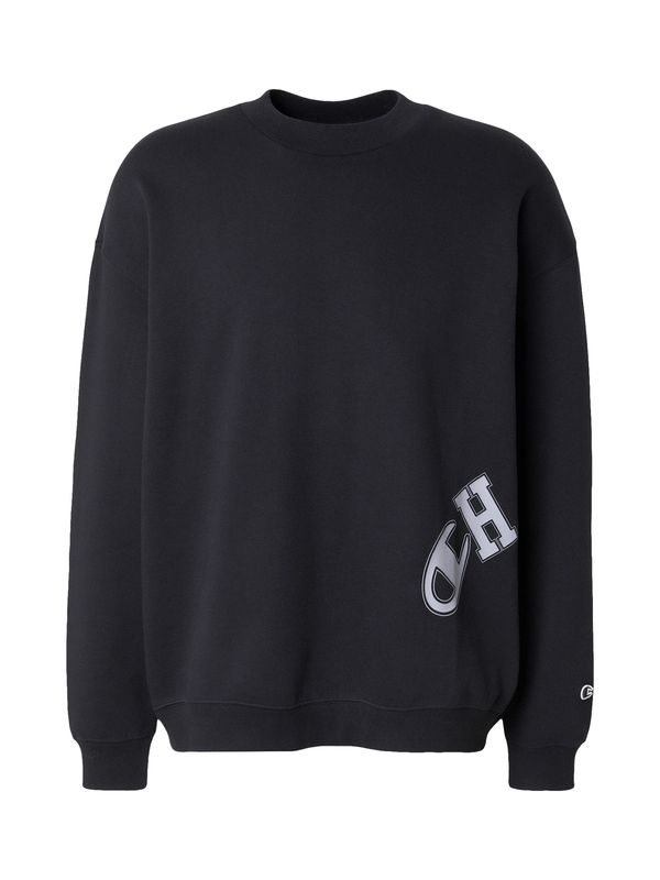 Champion Authentic Athletic Apparel Champion Authentic Athletic Apparel Sweater majica  siva / crna