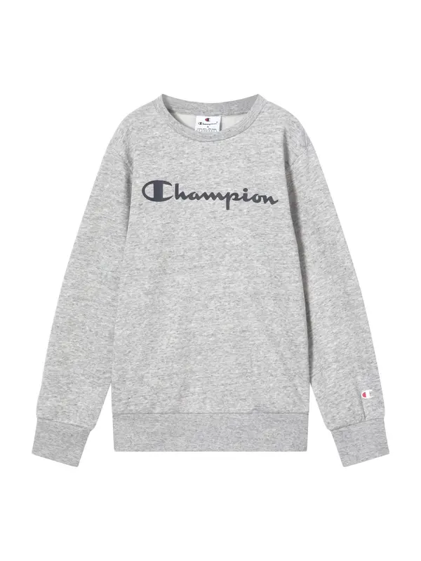 Champion Authentic Athletic Apparel Champion Authentic Athletic Apparel Sweater majica  siva melange / crna