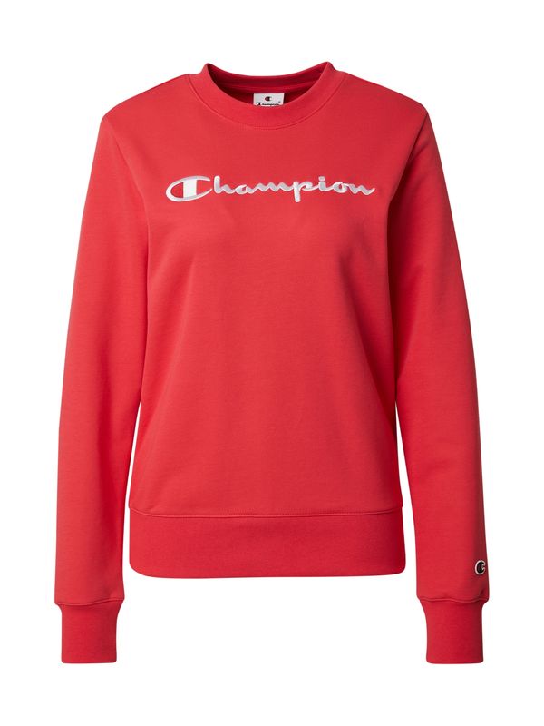 Champion Authentic Athletic Apparel Champion Authentic Athletic Apparel Sweater majica  svijetlo crvena / bijela