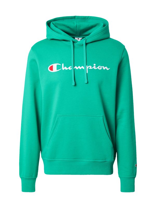 Champion Authentic Athletic Apparel Champion Authentic Athletic Apparel Sweater majica  žad / crvena / bijela