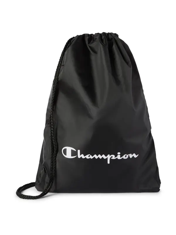 Champion Authentic Athletic Apparel Champion Authentic Athletic Apparel Vrećasti ruksak  crna / bijela