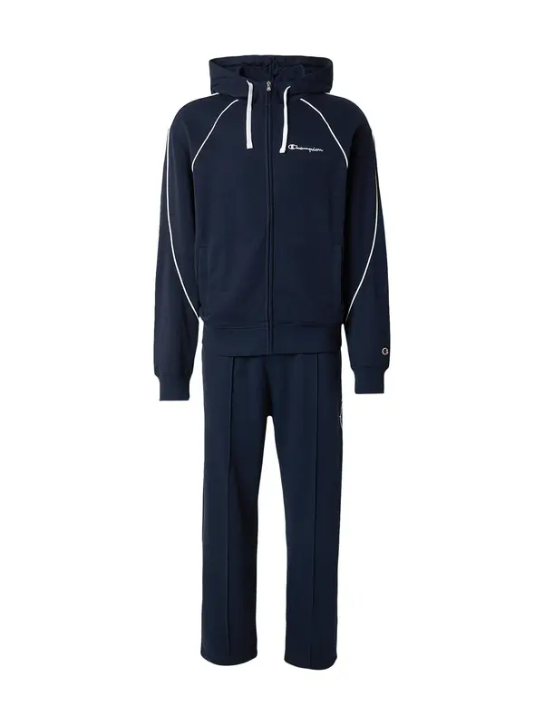 Champion Champion Jogging komplet  tamno plava / bijela