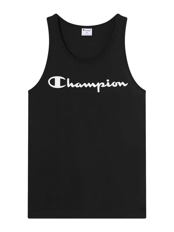 Champion Champion Majica  crna / bijela