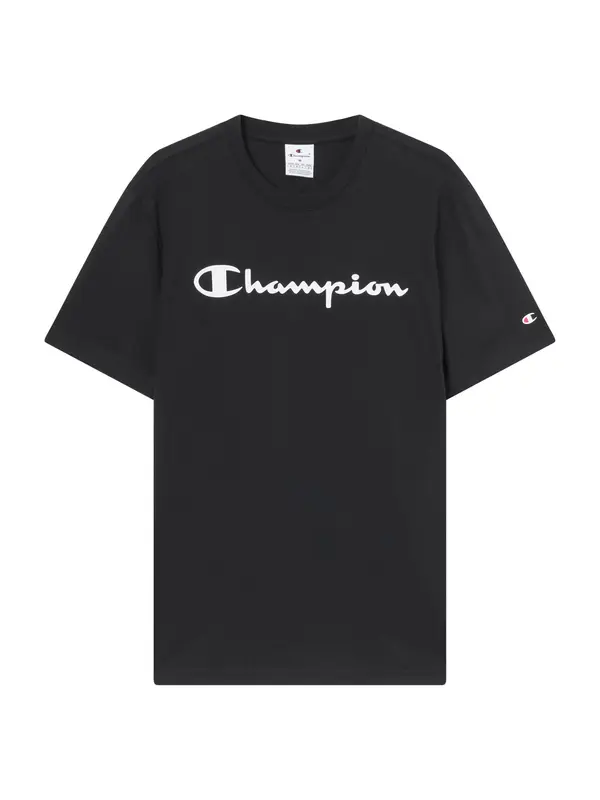 Champion Champion Majica  crna / bijela