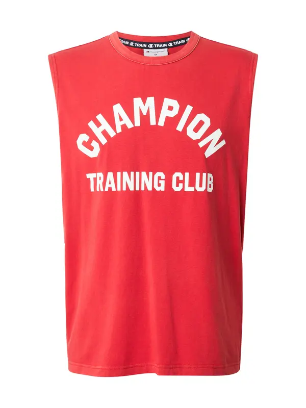 Champion Champion Majica  crvena / bijela