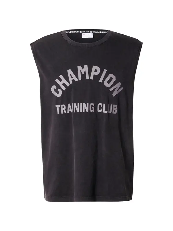 Champion Champion Majica  siva / crna
