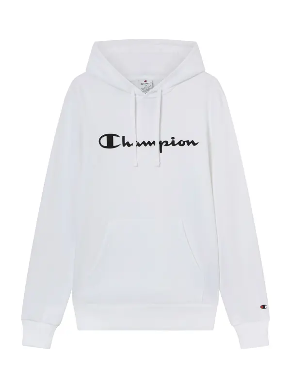 Champion Champion Sweater majica  crna / bijela