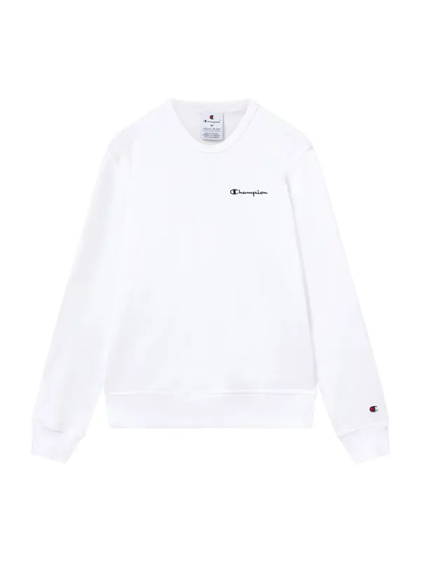 Champion Champion Sweater majica  tamno plava / bijela