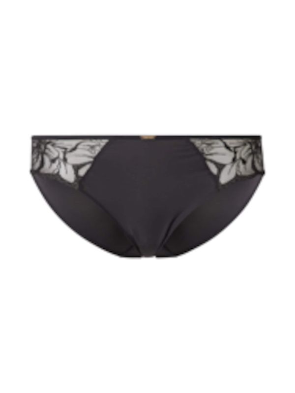 Chantelle Chantelle Slip 'FLEURS'  crna