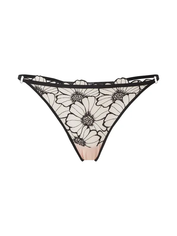 Chantelle Chantelle Tanga gaćice 'LUSH'  pastelno roza / crna