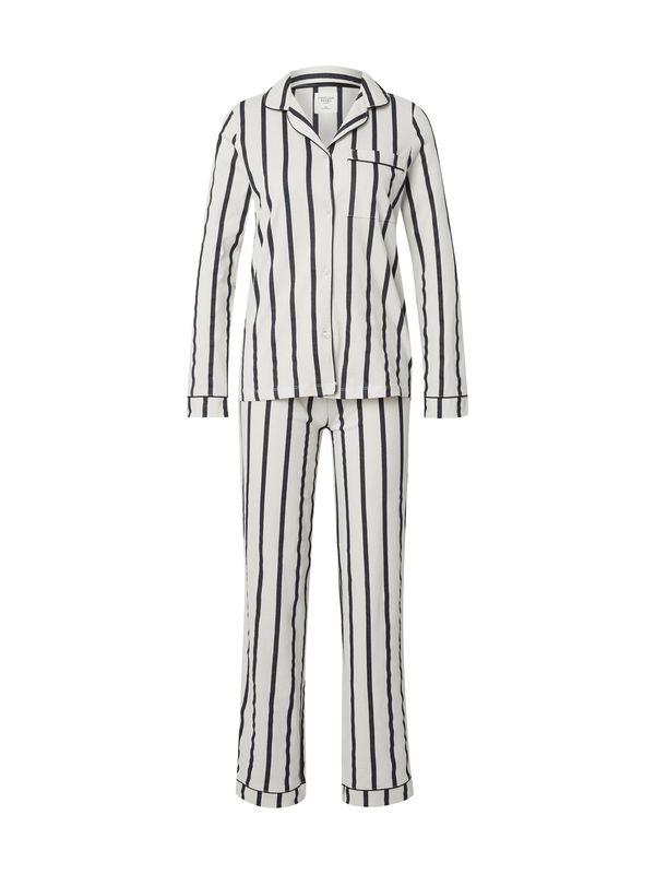 Chelsea Peers Chelsea Peers Pidžama  mornarsko plava / bijela