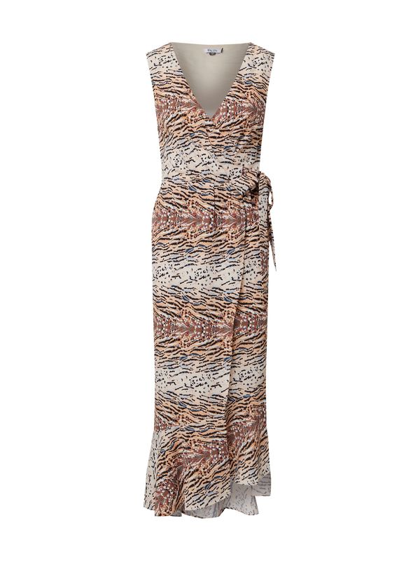 Chi Chi Curve Chi Chi Curve Haljina  bež / smeđa / narančasta / bijela