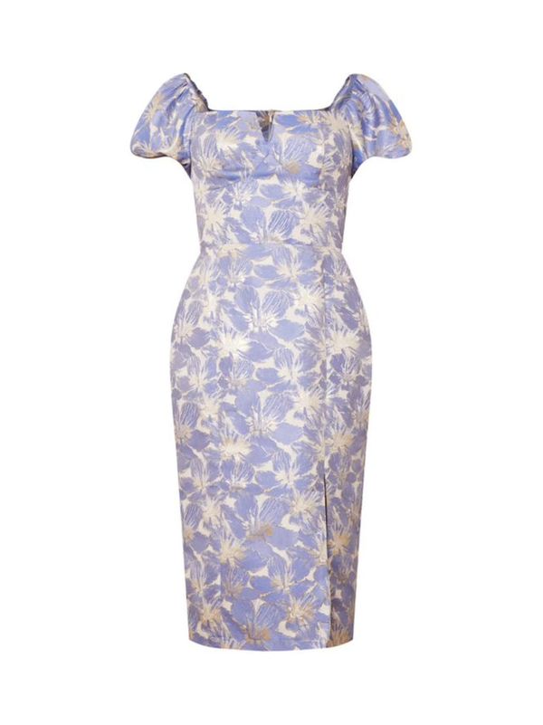 Chi Chi London Chi Chi London Haljina  boja pijeska / nebesko plava