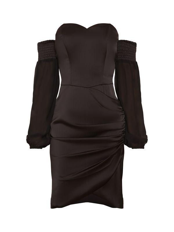 Chi Chi London Chi Chi London Haljina ' Figurbetont '  crna