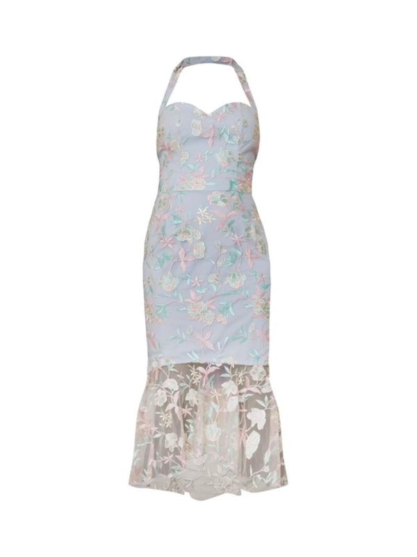 Chi Chi London Chi Chi London Haljina  plava / svijetloplava / miks boja