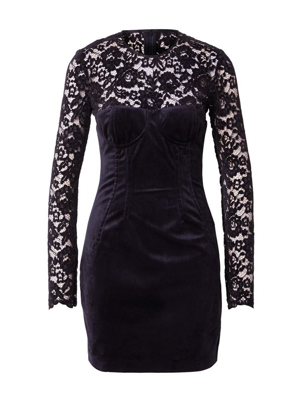 Chiara Ferragni Chiara Ferragni Koktel haljina 'VESTITI'  crna