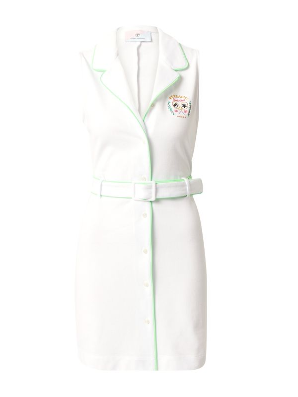 Chiara Ferragni Chiara Ferragni Košulja haljina 'BIFO'  zlatna / limeta / lubenica roza / bijela