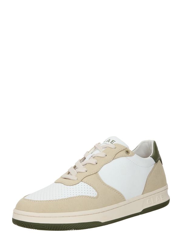 CLAE CLAE Niske tenisice 'Malone'  pijesak / maslinasta / bijela
