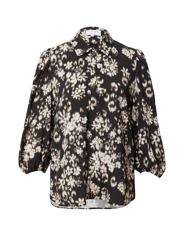 Claire Claire Bluza 'Rima'  pastelno žuta / crna