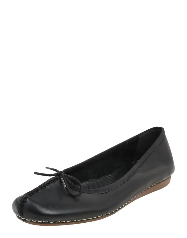 CLARKS CLARKS Balerinke 'Freckle Ice'  crna