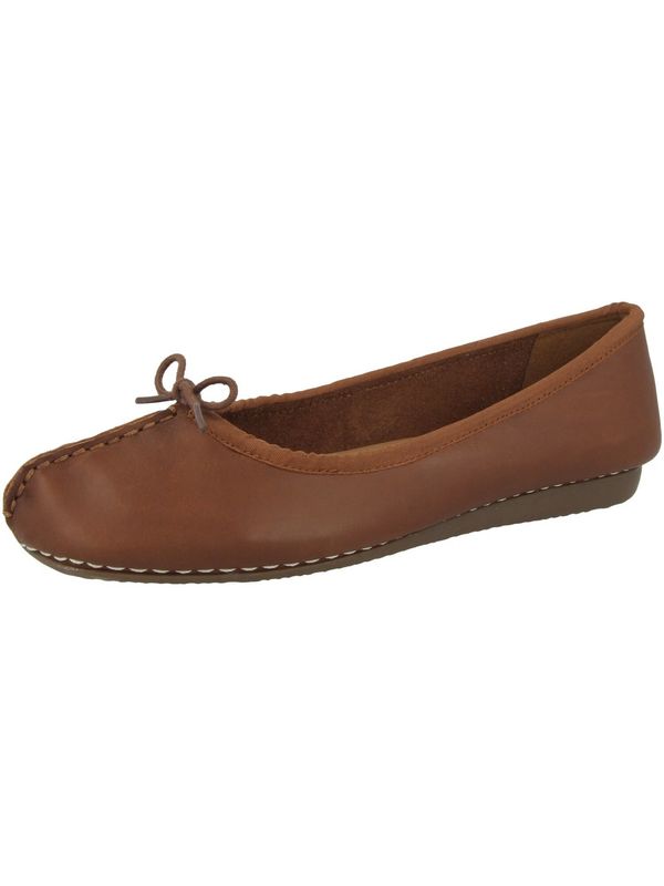 CLARKS CLARKS Balerinke 'Freckle Ice'  smeđa