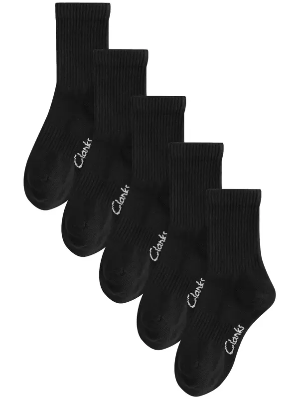 CLARKS CLARKS Čarape  crna / bijela