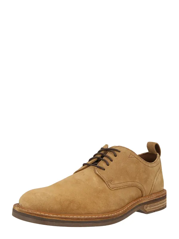CLARKS CLARKS Cipele na vezanje 'Aldwin'  svijetlosmeđa